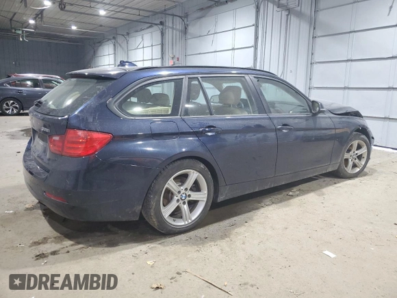 2014 BMW 3 Series 328i xDrive with VIN WBA3G7C50EKN37954, listed as a Copart auction lot 87295994 with 172,600 mi miles and Salvage Title. Bid and sale history available at carsss.com. Image 3.