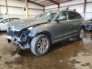 2016 Audi Q5 Premium with VIN WA1C2AFP0GA114709, listed as a Copart auction lot 62208745 with 120,596 mi miles and Salvage title. Bid and sale history available at DreamBid. Image 1.