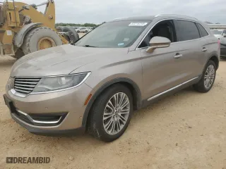 2018 Lincoln MKX Reserve with VIN 2LMPJ6LRXJBL31743, listed as a Copart auction lot 53216255 with 125,047 mi miles and Salvage Title. Bid and sale history available at carsss.com. Image 1.