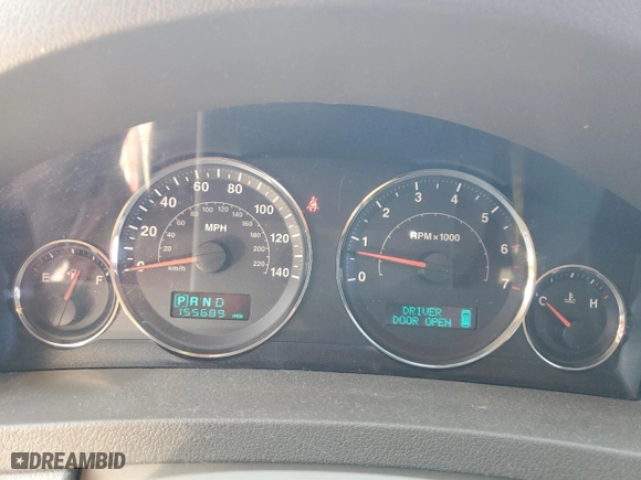 2006 Jeep Grand Cherokee Limited with VIN 1J4HS58N26C354369, listed as a Copart auction lot 75034974 with 155,689 mi miles and Salvage Title. Bid and sale history available at carsss.com. Image 9.