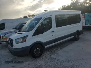 2016 Ford Transit XL z VIN 1FBZX2CM5GKA21099, wystawiony jako Copart lot #77084614 z przebiegiem 128 446 mil mil oraz Szkody całkowita. Historia ofert i sprzedaży dostępna na DreamBid. Obrazek 1.