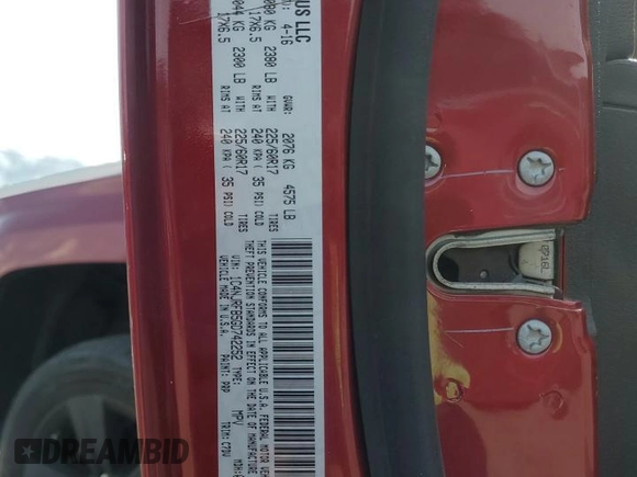 2016 Jeep Patriot Latitude with VIN 1C4NJRFB5GD742252, listed as a Copart auction lot 54364955 with 108,134 mi miles and Salvage title. Bid and sale history available at DreamBid. Image 14.