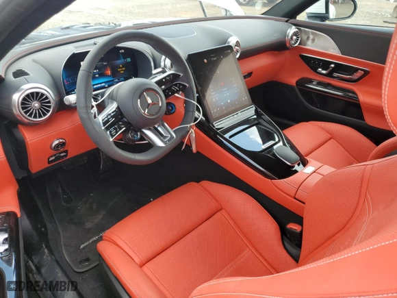 2024 Mercedes-Benz SL with VIN W1KVK5AB5RF021519, listed as a Copart auction lot 72584794 with NaN miles and Salvage Title. Bid and sale history available at carsss.com. Image 8.
