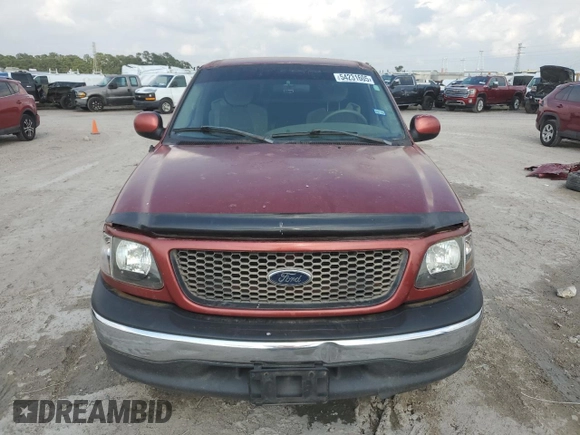 2001 Ford F-150 XL with VIN 1FTRX17W71NB71934, listed as a Copart auction lot 54231605 with 257,867 mi miles and Salvage title. Bid and sale history available at DreamBid. Image 5.