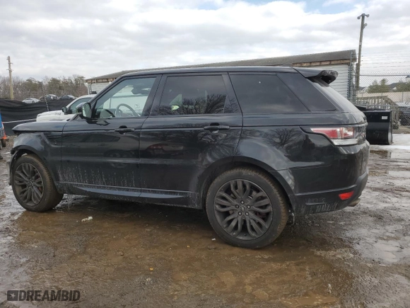 2017 Land Rover Range Rover Sport HSE Dynamic with VIN SALWV2FV0HA156838, listed as a Copart auction lot 41864095 with 112,529 mi miles and Salvage Title. Bid and sale history available at carsss.com. Image 2.