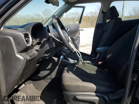 2021 Hyundai Venue SEL with VIN KMHRC8A32MU126490, listed as a Copart auction lot 48974615 with 48,857 mi miles and Salvage title. Bid and sale history available at DreamBid. Image 7.