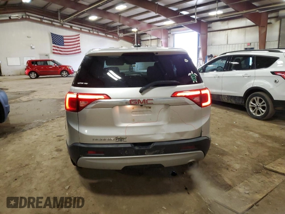 2018 GMC Acadia SLE z VIN 1GKKNKLA7JZ193694, wystawiony jako Copart lot #48151585 z przebiegiem 187 363 mil mil oraz Czysty tytuł • Clean title. Historia ofert i sprzedaży dostępna na DreamBid. Obrazek 6.