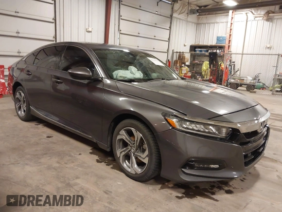 2018 Honda Accord EX with VIN 1HGCV1F47JA092395, listed as a IAAI auction lot 41630422 with 92,499 mi miles and . Bid and sale history available at DreamBid. Image 1.