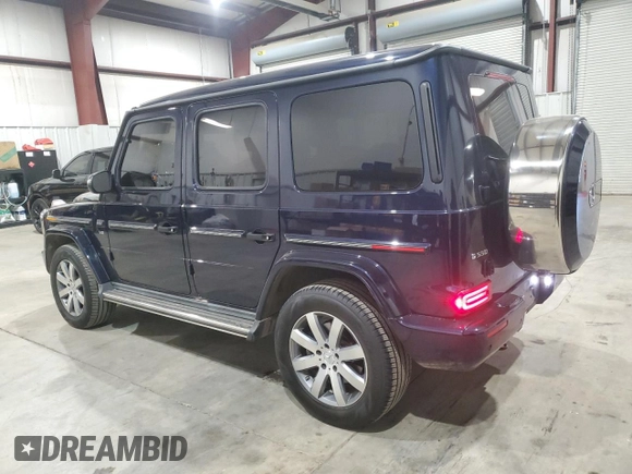 2020 Mercedes-Benz G 550 z VIN W1NYC6BJ8LX345414, wystawiony jako Copart lot #50952435 z przebiegiem 14 261 mil mil oraz Szkody całkowita. Historia ofert i sprzedaży dostępna na DreamBid. Obrazek 2.