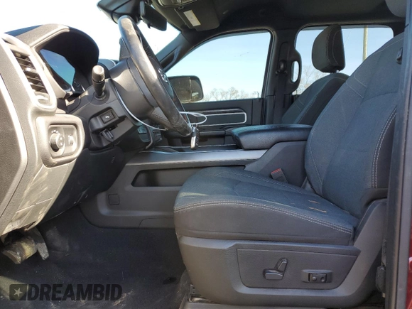 2022 Ram 2500 Big Horn with VIN 3C6UR5DL4NG262770, listed as a Copart auction lot 86885554 with 61,061 mi miles and Salvage Title. Bid and sale history available at carsss.com. Image 7.