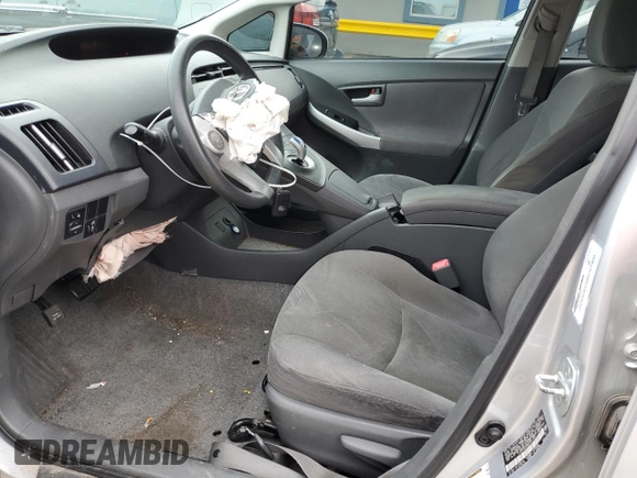 2011 Toyota Prius I with VIN JTDKN3DU5B0321950, listed as a Copart auction lot 41563984 with 169,431 mi miles and Salvage title. Bid and sale history available at DreamBid. Image 7.