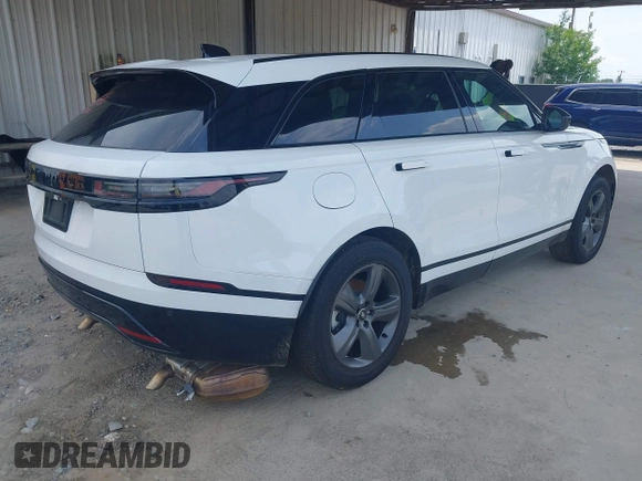 2025 Land Rover Range Rover Velar Dynamic SE with VIN SALYL2EX2SA810750, listed as a IAAI auction lot 42118663 with 4,499 mi miles and . Bid and sale history available at DreamBid. Image 4.