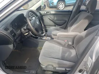 2003 Honda Civic LX with VIN 2HGES16523H507573, listed as a Copart auction lot 54683775 with 204,165 mi miles and Salvage Title. Bid and sale history available at DreamBid. Image 7.