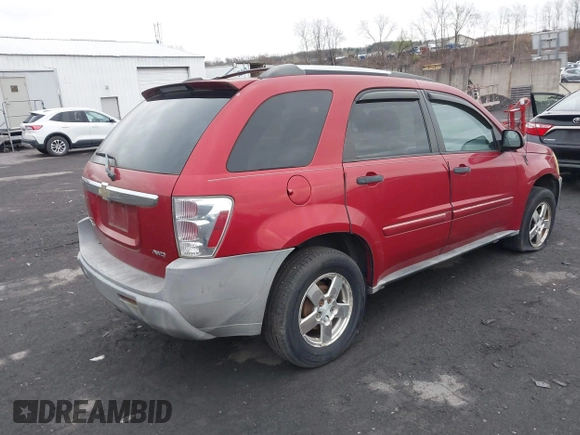 2005 Chevrolet Equinox LS with VIN 2CNDL23F556136350, listed as a IAAI auction lot 41875184 with 88,560 mi miles. Bid and sale history available at carsss.com. Image 4.