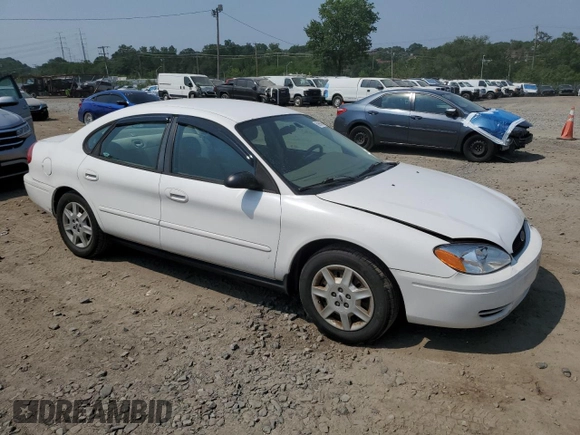 2005 Ford Taurus SE z VIN 1FAHP53U65A184099, wystawiony jako Copart lot #60960015 z przebiegiem Nie podano mil oraz Szkoda całkowita • Salvage title. Historia ofert i sprzedaży dostępna na DreamBid. Obrazek 4.