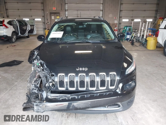 2016 Jeep Cherokee Limited with VIN 1C4PJMDB1GW304332, listed as a IAAI auction lot 41835492 with 84,567 mi miles. Bid and sale history available at carsss.com. Image 12.