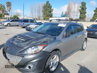 2010 Mazda 3 with VIN JM1BL1H41A1253868, listed as a IAAI auction lot 41993182 with 124,120 mi miles. Bid and sale history available at carsss.com. Image 6.