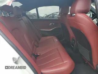 2022 BMW 3 Series 330i with VIN 3MW5R1J07N8C63497, listed as a Copart auction lot 54549985 with Not provided miles and Salvage title. Bid and sale history available at DreamBid. Image 10.