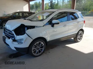 2021 Ford EcoSport Titanium z VIN MAJ6S3KL8MC402081, wystawiony jako IAAI lot #42203667 z przebiegiem 63 159 mil mil oraz . Historia ofert i sprzedaży dostępna na DreamBid. Obrazek 18.