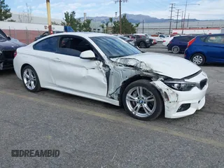 2019 BMW 4 Series 430i with VIN WBA4W3C5XKAF93081, listed as a IAAI auction lot 41689477 with 87,936 mi miles and . Bid and sale history available at DreamBid. Image 1.
