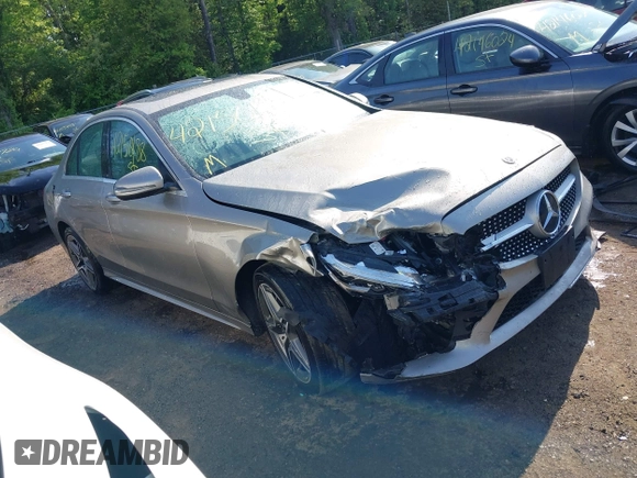2020 Mercedes-Benz C 300 with VIN 55SWF8EB0LU329223, listed as a IAAI auction lot 42150188 with 89,260 mi miles and . Bid and sale history available at DreamBid. Image 1.