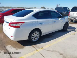 2013 Nissan Sentra S with VIN 3N1AB7AP1DL776474, listed as a IAAI auction lot 41354323 with 127,288 mi miles and . Bid and sale history available at DreamBid. Image 4.