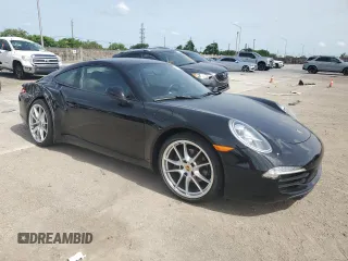 2013 Porsche 911 Carrera with VIN WP0AA2A91DS106896, listed as a Copart auction lot 61934304 with Not Provided miles and Salvage Title. Bid and sale history available at carsss.com. Image 4.
