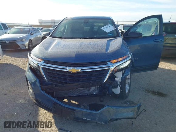 2024 Chevrolet Equinox LS with VIN 3GNAXHEG1RL251699, listed as a IAAI auction lot 41288241 with 13,708 mi miles and . Bid and sale history available at DreamBid. Image 6.