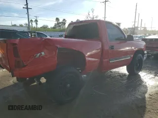 2003 Chevrolet Silverado 1500 LS with VIN 1GCEK14T33Z191293, listed as a Copart auction lot 76403634 with Not Provided miles and Salvage Title. Bid and sale history available at DreamBid. Image 3.