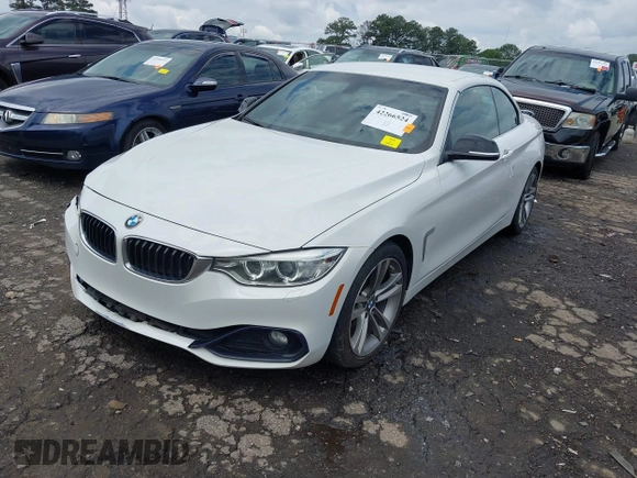 2014 BMW 4 Series 428i with VIN WBA3V5C57EP751109, listed as a IAAI auction lot 42266524 with 108,623 mi miles and . Bid and sale history available at DreamBid. Image 2.
