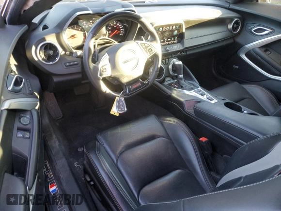 2016 Chevrolet Camaro 2SS with VIN 1G1FH1R72G0130938, listed as a Copart auction lot 50253575 with 59,437 mi miles and Salvage title. Bid and sale history available at DreamBid. Image 8.