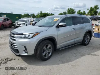 2017 Toyota Highlander Limited with VIN 5TDDZRFH0HS444271, listed as a Copart auction lot 60922755 with Not provided miles and Salvage title. Bid and sale history available at DreamBid. Image 1.
