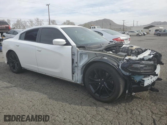 2019 Dodge Charger Scat Pack with VIN 2C3CDXGJ5KH647005, listed as a Copart auction lot 47257945 with 69,245 mi miles and Salvage Title. Bid and sale history available at DreamBid. Image 4.