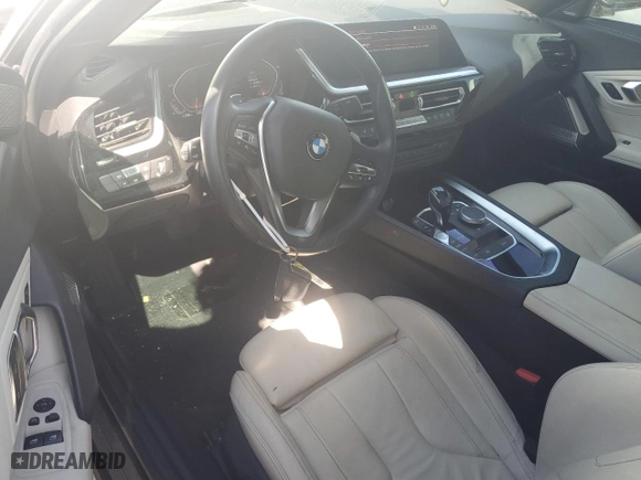 2019 BMW Z4 sDrive30i with VIN WBAHF3C53KWW42252, listed as a Copart auction lot 76571294 with 25,078 mi miles and Non Repairable. Bid and sale history available at carsss.com. Image 8.
