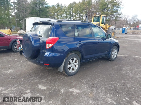 2007 Toyota RAV4 Limited with VIN JTMBK31V176024619, listed as a IAAI auction lot 41837295 with 94,638 mi miles. Bid and sale history available at carsss.com. Image 4.