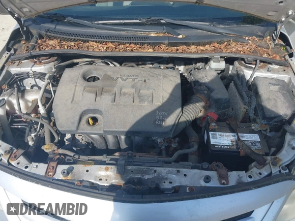 2011 Toyota Corolla L with VIN JTDBU4EE9B9134996, listed as a IAAI auction lot 42251193 with 176,801 mi miles and . Bid and sale history available at DreamBid. Image 10.