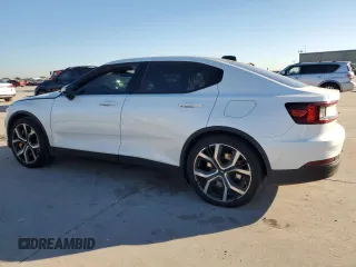 2021 Polestar 2 Launch Edition with VIN LPSED3KA5ML019450, listed as a Copart auction lot 73415604 with 45,762 mi miles and Salvage Title. Bid and sale history available at carsss.com. Image 2.