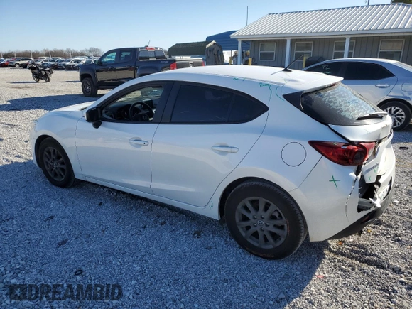 2016 Mazda 3 i Sport with VIN 3MZBM1J77GM298632, listed as a Copart auction lot 48167995 with 111,551 mi miles and Clean Title. Bid and sale history available at DreamBid. Image 2.