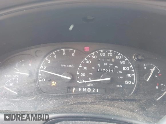 2001 Ford Explorer XLT с VIN 1FMZU73E11ZA03915, выставлен на аукционе IAAI как лот 42104076 с пробегом 117 034 миль миль и . История ставок и продаж доступна на DreamBid. Изображение 7.