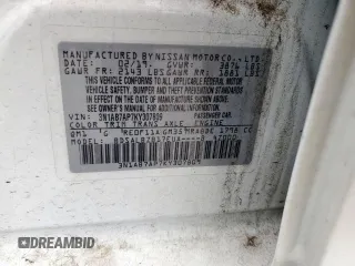 2019 Nissan Sentra S with VIN 3N1AB7AP7KY307809, listed as a Copart auction lot 54735005 with 137,893 mi miles and Clean Title. Bid and sale history available at DreamBid. Image 12.