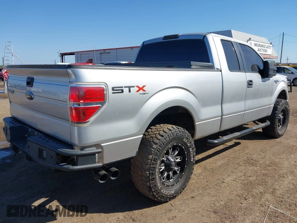 2010 Ford F-150 XL with VIN 1FTEX1EWXAKE14641, listed as a IAAI auction lot 41682324 with 187,506 mi miles. Bid and sale history available at carsss.com. Image 4.