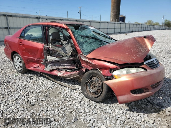 2005 Toyota Corolla CE with VIN 1NXBR32E95Z348500, listed as a Copart auction lot 50372895 with 233,001 mi miles and Non Repairable. Bid and sale history available at DreamBid. Image 4.