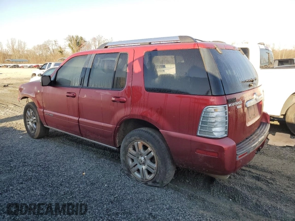 2008 Mercury Mountaineer Premier with VIN 4M2EU38888UJ14333, listed as a Copart auction lot 48708815 with 124,162 mi miles and Salvage Title. Bid and sale history available at carsss.com. Image 2.