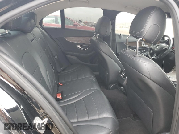 2017 Mercedes-Benz C 300 with VIN 55SWF4JB2HU215066, listed as a Copart auction lot 57427375 with 78,506 mi miles and Salvage title. Bid and sale history available at DreamBid. Image 10.