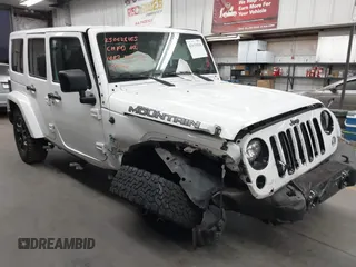 2017 Jeep Wrangler Unlimited Sahara with VIN 1C4BJWEG2HL700840, listed as a IAAI auction lot 42631036 with 60,610 mi miles and . Bid and sale history available at DreamBid. Image 1.