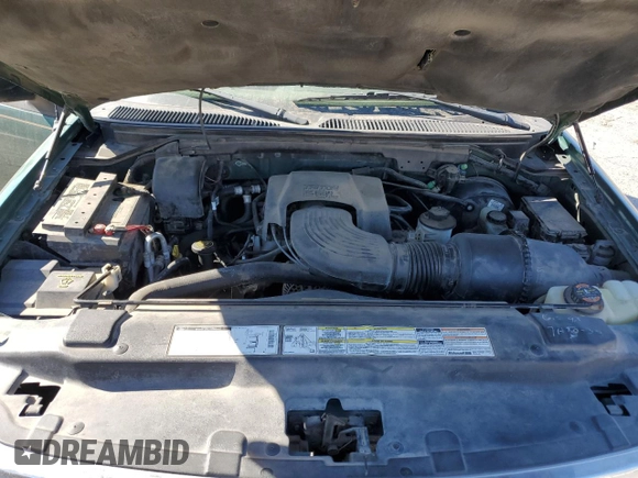 1999 Ford Expedition XLT with VIN 1FMPU18L0XLB96873, listed as a Copart auction lot 46367415 with 161,282 mi miles and Salvage title. Bid and sale history available at DreamBid. Image 14.