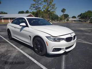 2016 BMW 4 Series 428i xDrive with VIN WBA3N9C58GK249703, listed as a Copart auction lot 53071765 with 83,881 mi miles and Clean Title. Bid and sale history available at carsss.com. Image 1.