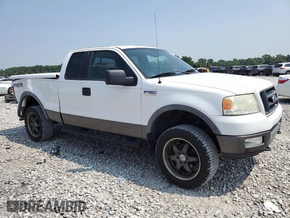 2005 Ford F-150 XLT with VIN 1FTPX14515NB82307, listed as a Copart auction lot 59957895 with 179,289 mi miles and Salvage title. Bid and sale history available at DreamBid. Image 4.
