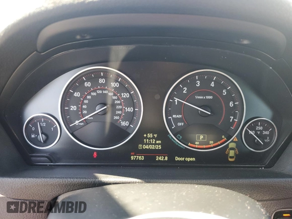 2014 BMW 4 Series 435i with VIN WBA3R1C56EK190184, listed as a Copart auction lot 51636865 with 97,763 mi miles and Salvage Title. Bid and sale history available at carsss.com. Image 9.