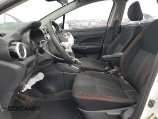 2021 Nissan Versa SR with VIN 3N1CN8FV2ML923513, listed as a Copart auction lot 54271005 with 201,657 mi miles and Salvage title. Bid and sale history available at DreamBid. Image 7.